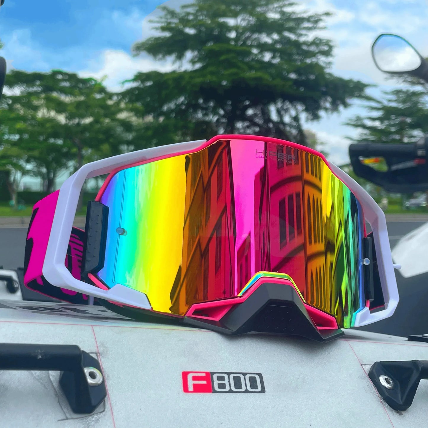 Professional Motocross Goggles Windproof Impact Resistant Motorcycle Glasses For MX ATV Dirt Bike MTB Cycling Off-Road Riding