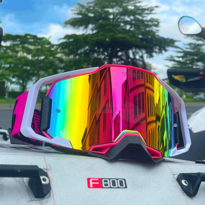 Professional Motocross Goggles Windproof Impact Resistant Motorcycle Glasses For MX ATV Dirt Bike MTB Cycling Off-Road Riding