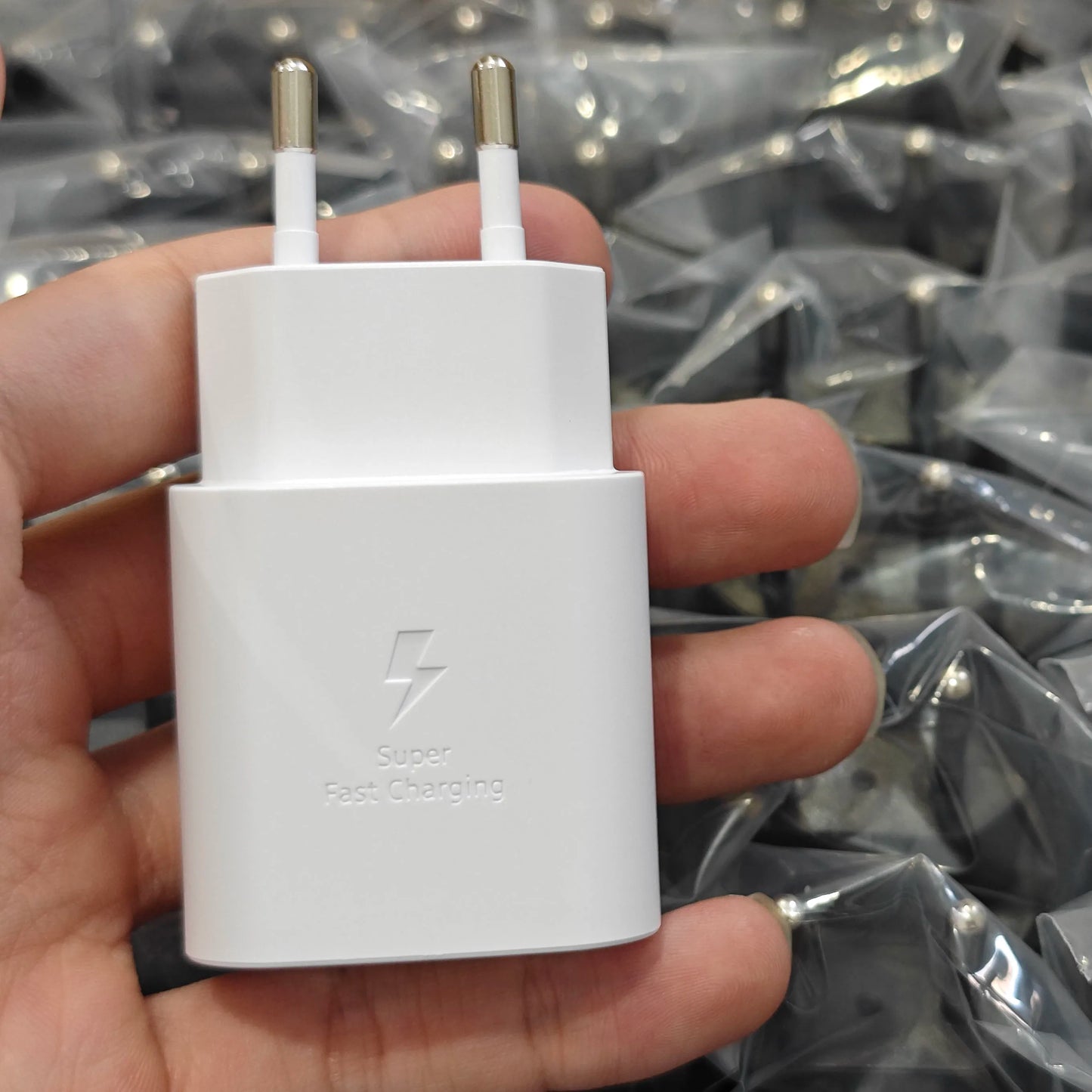 SAMSUNG 25W Charger 45W Adapter PD Type C Super Fast Charging Samsung Galaxy S26 S25 S24 S23 S22 Ultra A54 A34 Power Chargeur EU