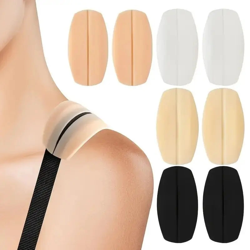 Underwear Shoulder Strap with Anti Slip Pads Odorless Invisible Traceless Fixator Bra Anti Drop Yoga Sports Bra Shape Correction