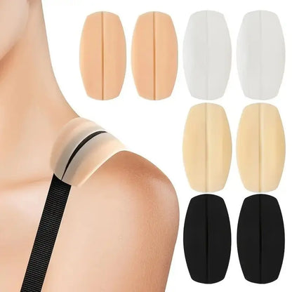 Underwear Shoulder Strap with Anti Slip Pads Odorless Invisible Traceless Fixator Bra Anti Drop Yoga Sports Bra Shape Correction