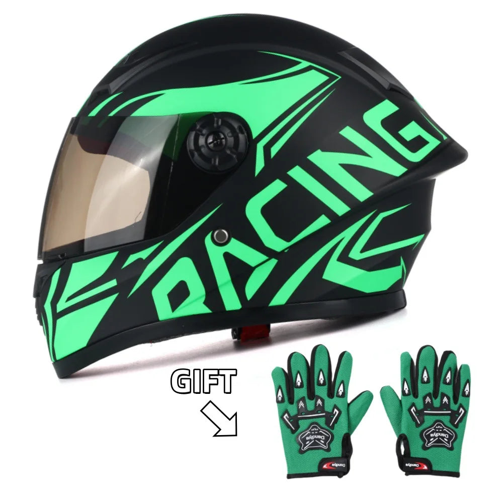Children Helmet Safety Kid Riding Helmets New CuteFull Face For Four Seasons Outdoor Sports Head Bicycle Motorcycle Helmet