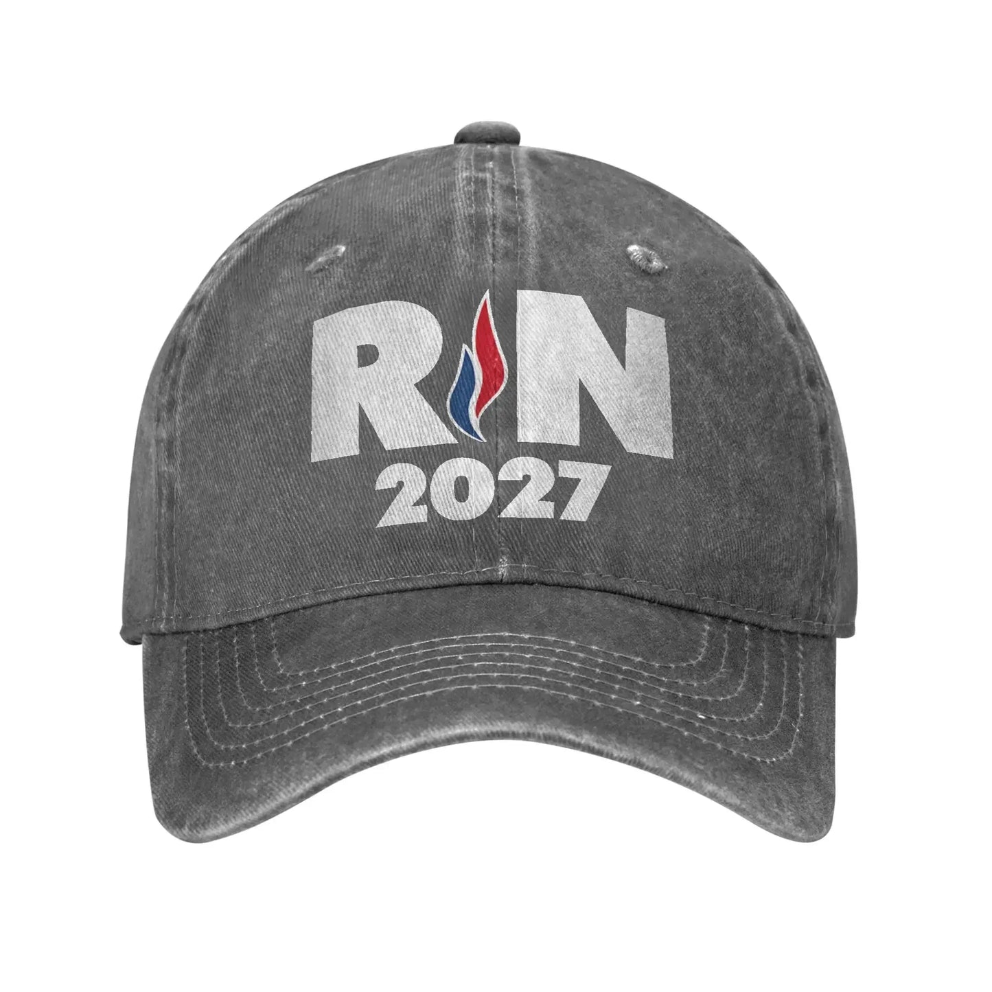 Summer RN 2027 National Gathering Baseball Cap Sun National Rassemblement Sunscreen Washed Trucker Hat Unisex Baseball Caps