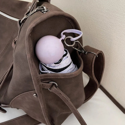 Nylon Women's Commuter Tote Bag Minimalist Large-capacity Tote Bag Ladies Multi-layer Waterproof Computer Shoulder Nylon Handbag