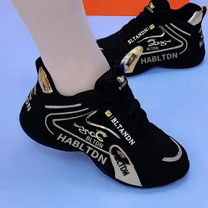 Sneakers Women Autumn Breathable Ladies Lightweight Lace Up Vulcanized Shoes for Women Walking Designer Shoes Zapatos De Mujer