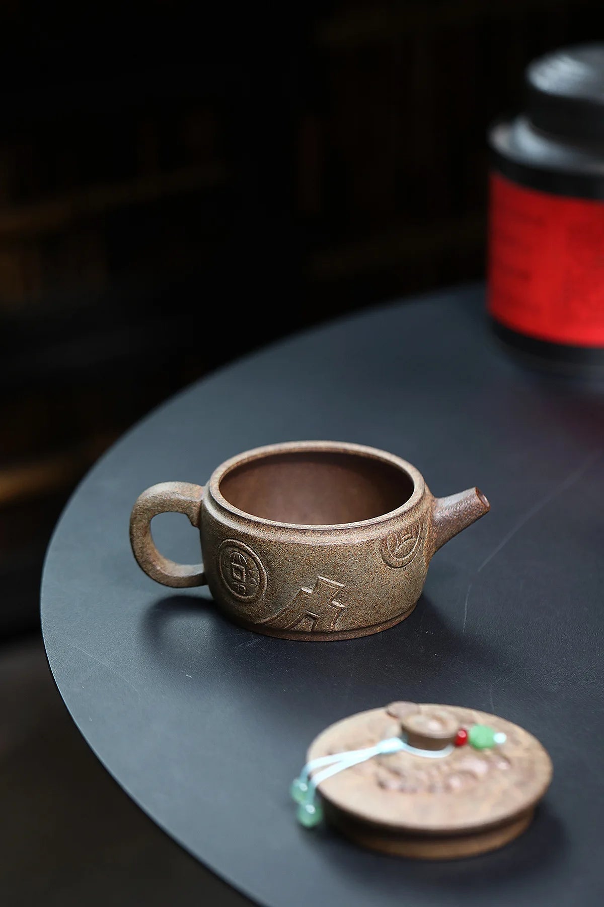250ml Exquisite Yixing Purple Clay Teapots Master Handmade Large Caliber Pot Raw Ore Agilawood Mud Kettle Chinese Zisha Tea Set