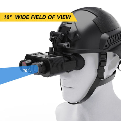 NV8000 Best 800M 4x 1080P Infrared Thermal Monocular Binoculars Hunting Night Vision Goggles Dual Screen Night Vision Dual Tube