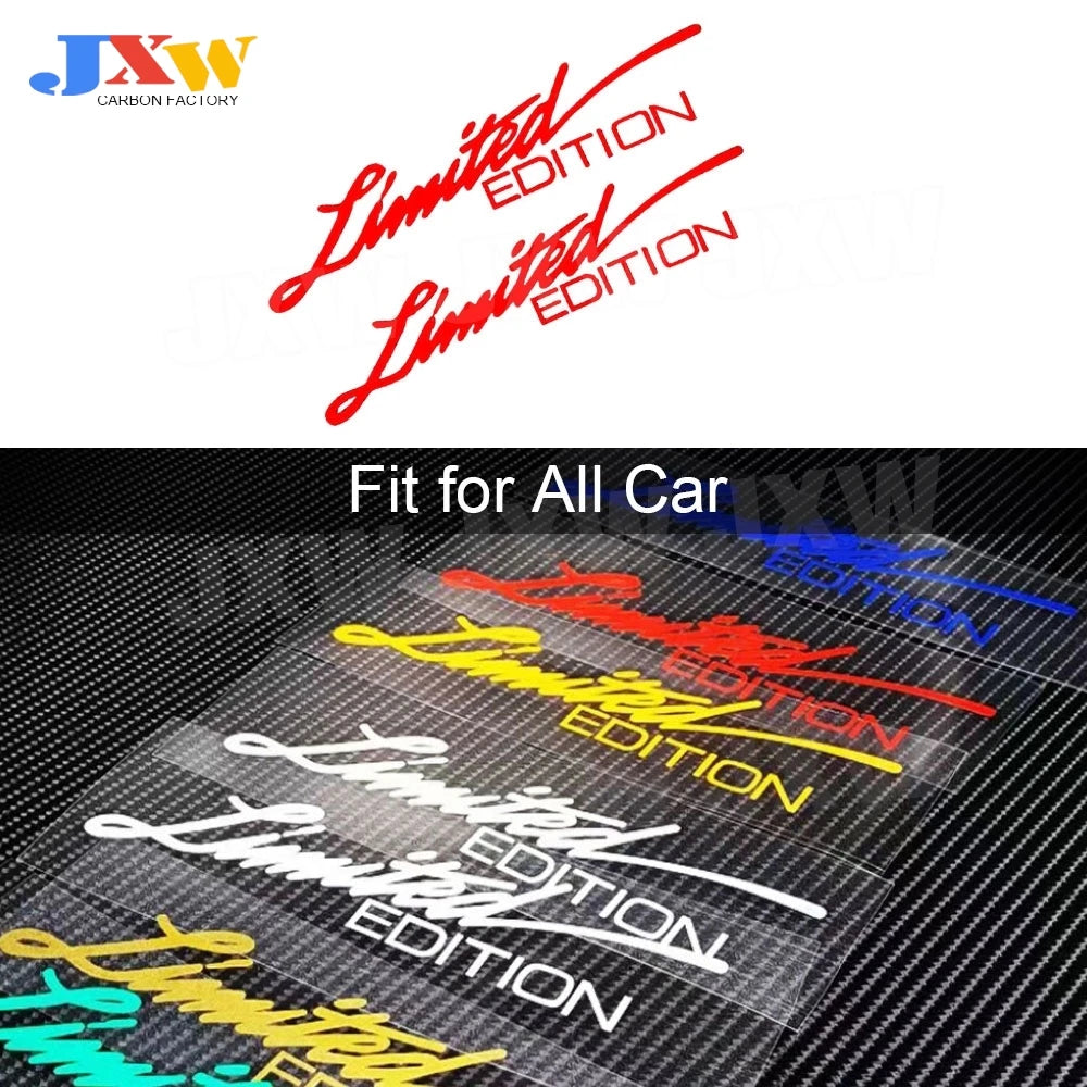 Personalized Limited Edition Car Sticker Reflective Stickers for Motorcycle Creative Stickers Decoration Creative Sticker Design
