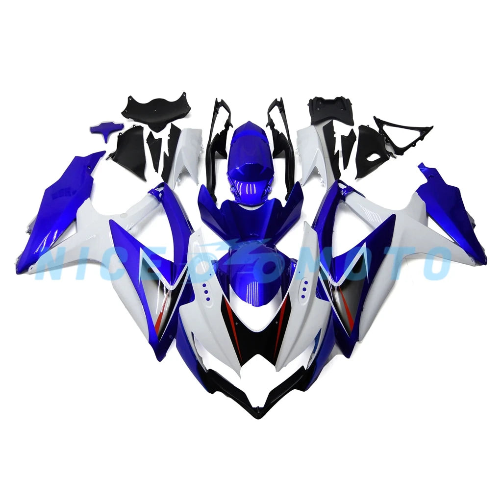 ABS Plastic Motorcycle Fairing Kits Fit For GSXR 600 750 K8  K9 2008 2009 2010 GSXR600 GSXR750 Panel Kit