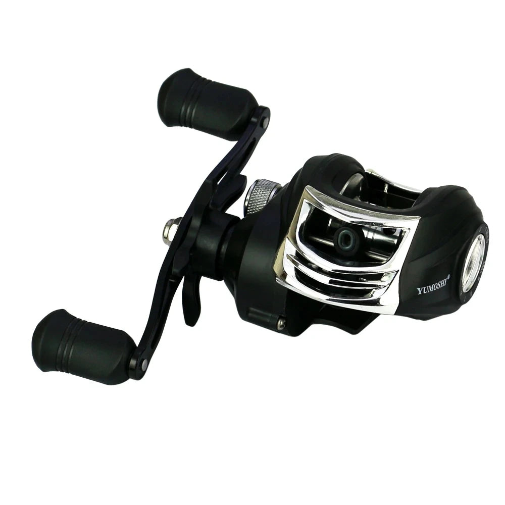 Bait Casting Reel Magnetic Brake System Reel 10KG Max Drag 7.2:1 High Speed Fishing Reel Fishing Accessories Metal Fishing Wheel