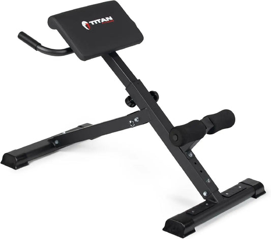 Hyper Back Extension Bench Roman Chair Rated 250 LB Specialty Upper Body Workout Garage Gym Bench