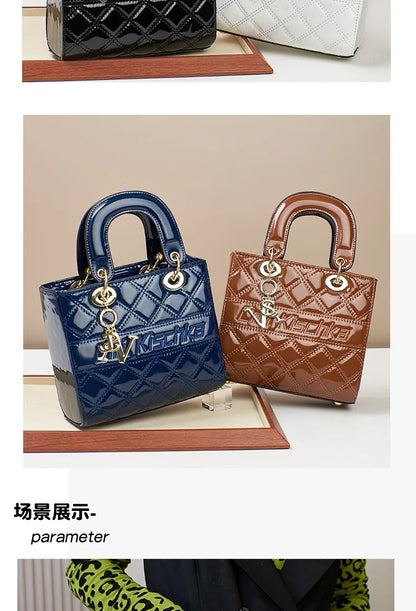 Patent Leather High Quality Female Handbags Luxury Designer Handbag Crossbody Bags Ladies Hand Shoulder Bags for Women Tote Bag