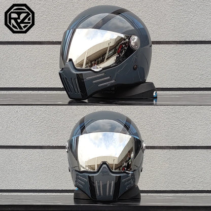 Motorcycle Helmet Full Face casco moto Helmet Vintage Chopper Retro Helmet capacete de motocicleta modular helmet DOT Approval