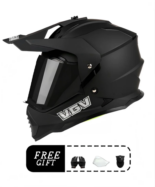 VGV motorcycle rally helmet buy one get three free, with a wide field of view design, suitable for off-road/downhill enthusiasts