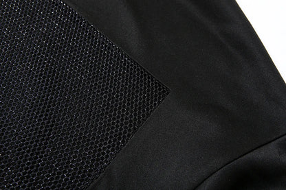 Weird Puss Harajuku Hooded Sweatshirt Women Autumn Trend Backless Glitter Mesh Patchwork Casual Streetwear Hipster Pulloverr