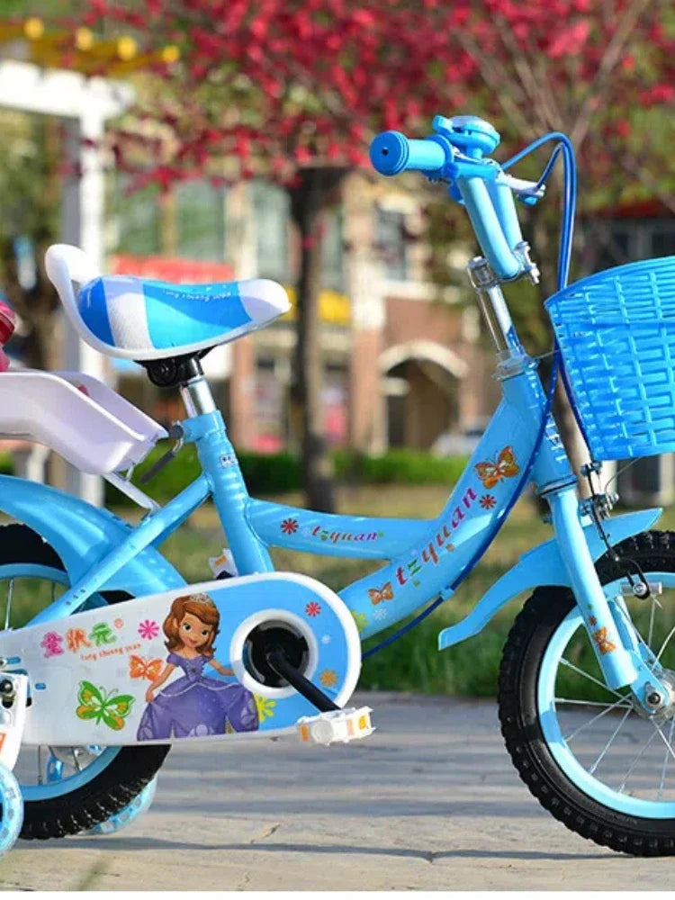 Toddler Bicycle for 2-7 Years Old Boys & Girls Multiple Sizes Children Bike Adjustable Height Kid Bicycle with Detachable Basket
