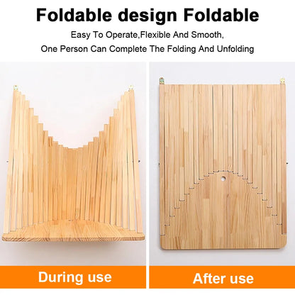 Folding Desk Fashionable Invisible Computer Table Solid Wood Creative Hanging Wall Folding Table Computer Folding Table
