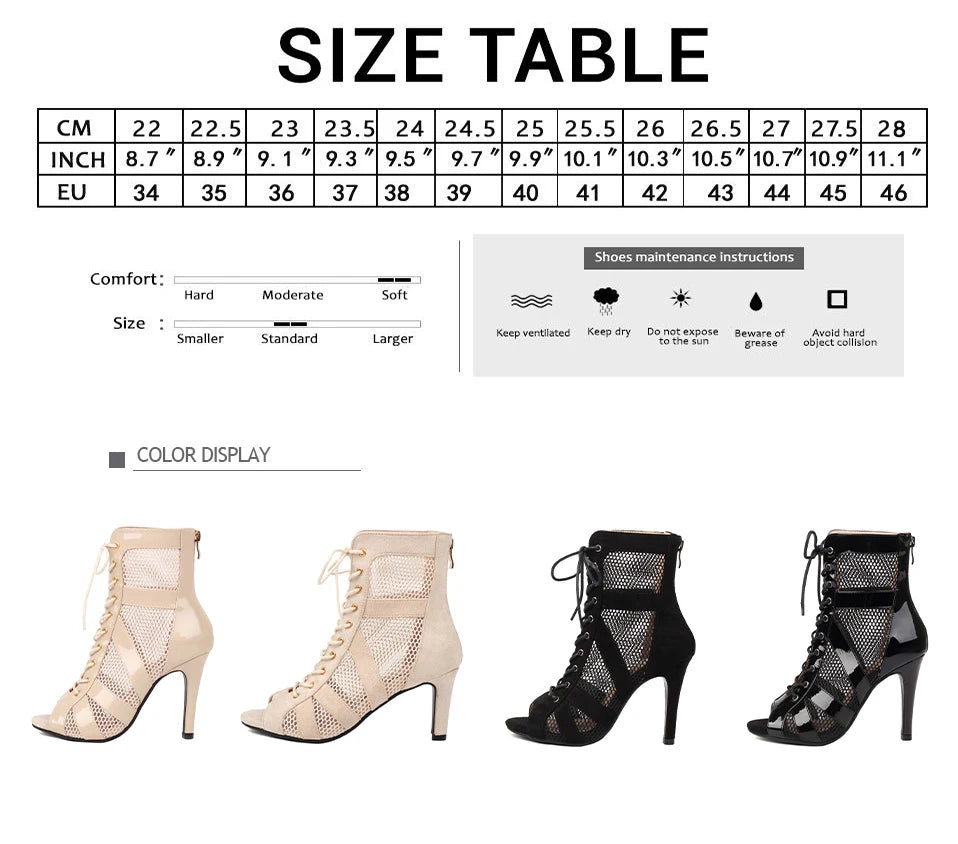 High Heels Ladies' Salsa Dance Latin Pole Dance Short Boots Ladies' Wedding Shoes Women's Dance Shoes Girls' Indoor And Outdoor