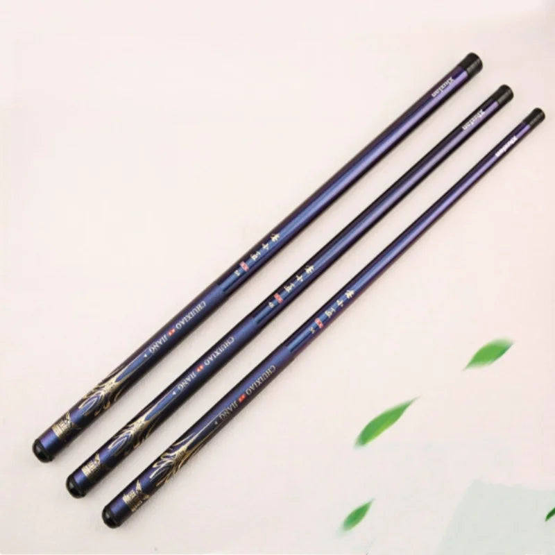 2.1-6.3-meter Lightweight Hard Tuned Carbon Fiber Fishing Rod Strength Fishing Rod Outdoor Fishing Equipment Travel Equipment