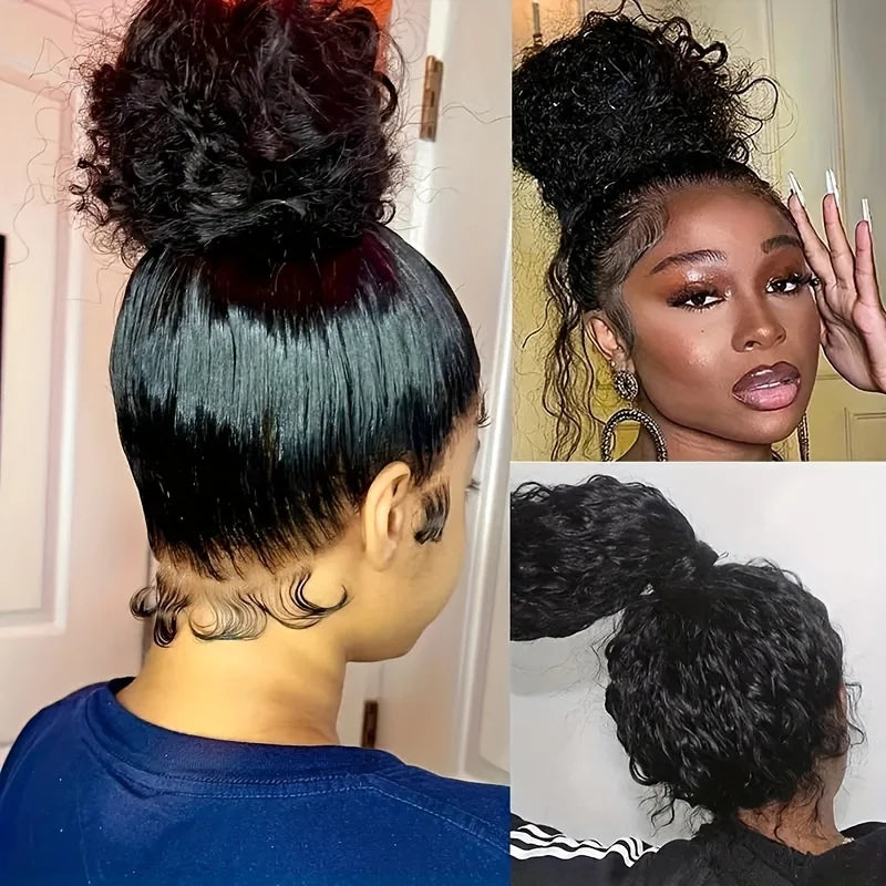 Full Range Lace Front Wigs Long Curly Wave Wig 4x4 5x5 Glueless Deep Wig 13x4 13x6 Lace Front Human Hair Wig 360 Full Lace Wig