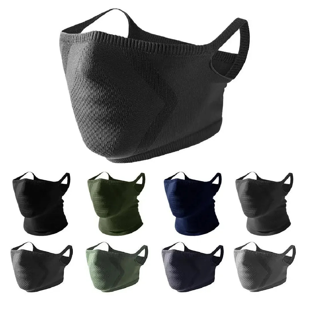Cycling Face Mask Absorb Sweat Breathable Fishing Training Sport UV Face Scarf Neck Gaiter Summer Face Bandana Safety protection