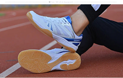 Men Table Tennis Shoes Non-slip Outdoor Breathable Competition Training Big Size Sneakers Handball Outdoor Boys Volleyball Shoes