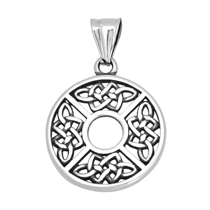 Fashion Small Size Viking Celtic Knot Necklace Stainless Steel Nordic Amulet Pendant For Men Women Jewelry Gifts Dropshipping