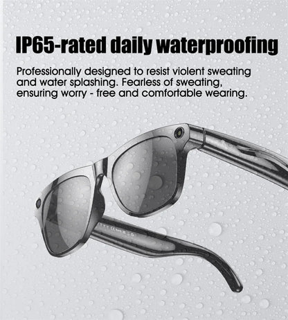 Xiaomi 4K HD AI Smart Glasses Chat GPT 100MP Camera Bluetooth Call 260Mah Battery Voice Assistant  Control Smart Glasses 2025