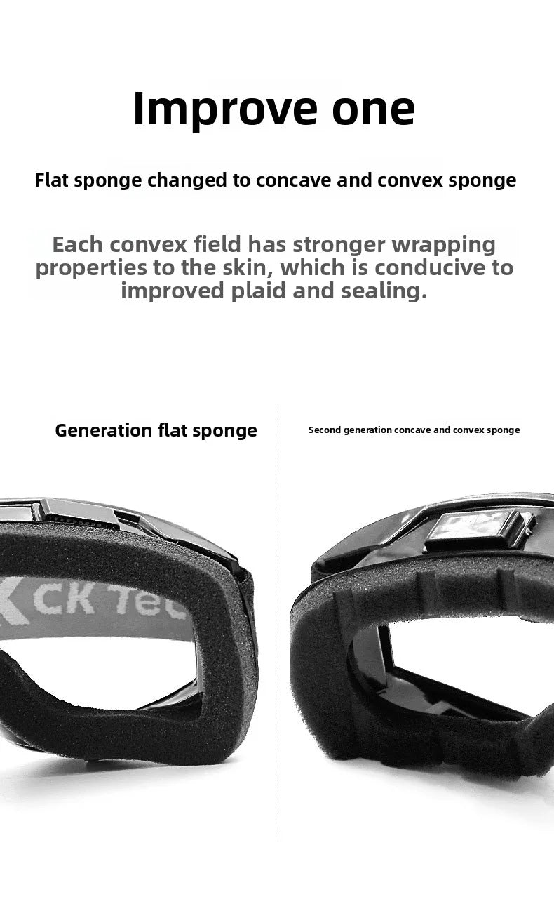 RIDE Dust-proof Eyeglasses Motorcycle Goggles Glasses Men Women Eye Protect Off-road Cycling Safety Anti Dust Glasses Protection