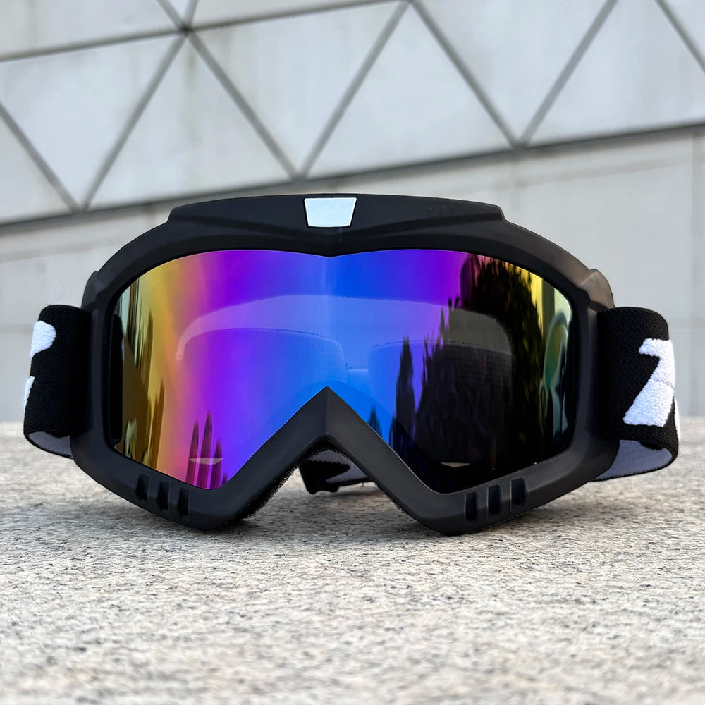 100 Motorcycle Goggles For Men Motocross Sunglasses Safety Protective MX ATV Ski Helmet Goggles vintage Driving Glasses