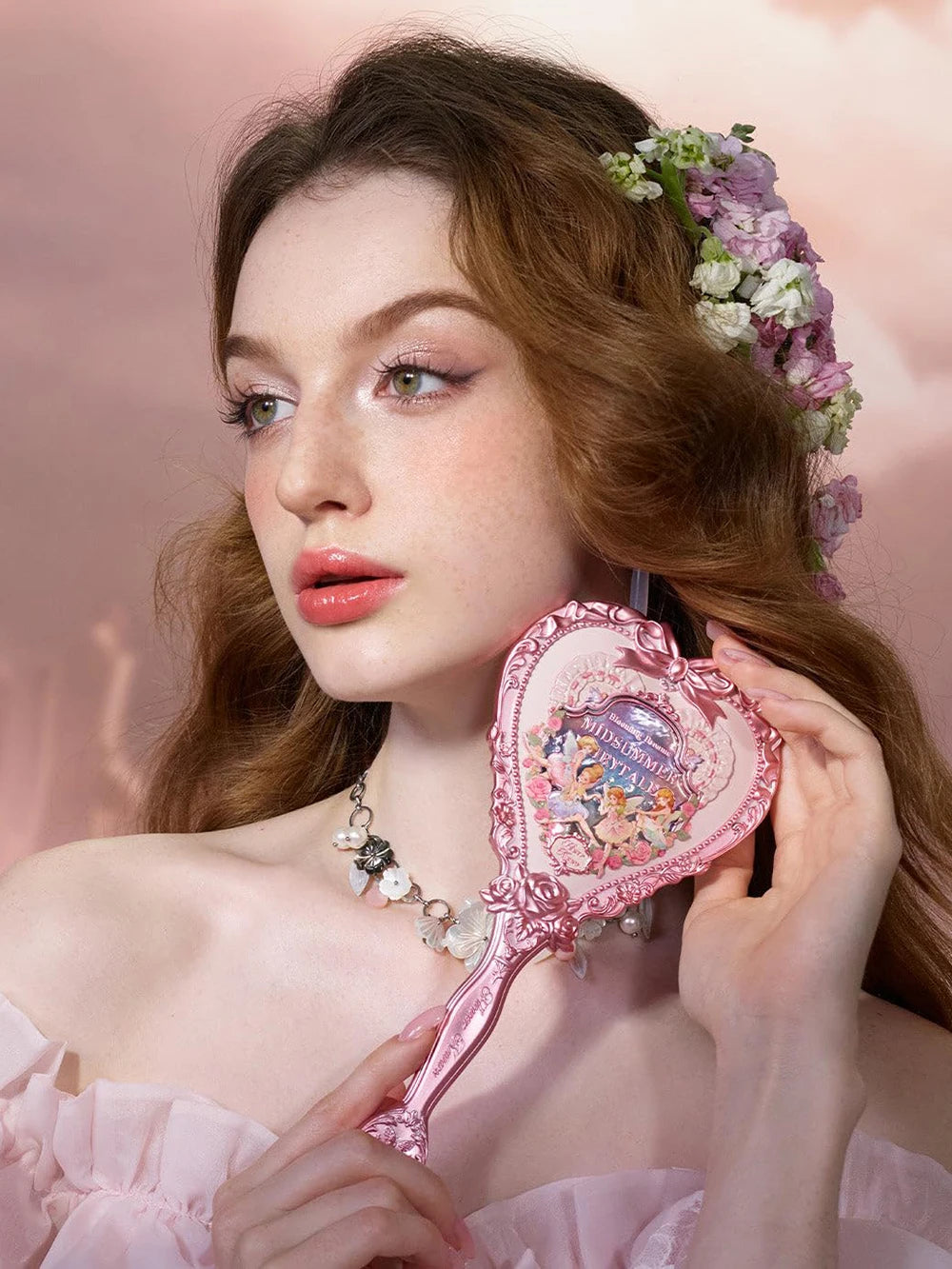 Flower Knows Midsummer Fairytale Makeup Set Velvet Blush Gloss Eyeshadow Long Lasting Cruelty Free Daily Wear Gift for Girls