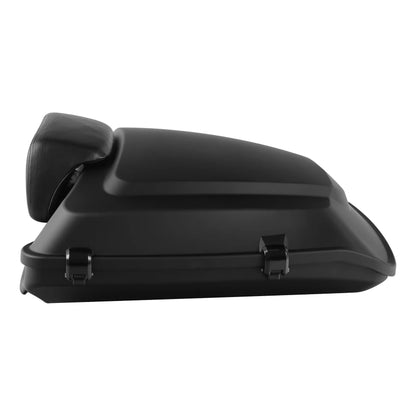Motorcycle Razor  Trunk w/ Backrest For Harley  Touring Road King Electra Glide Street Glide Road Glide 2014-2025