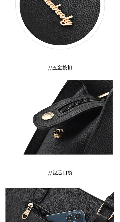 New Women's bag Female Shoulder bag Handbag for 2025  luxury designer handbag leather tote Female Handbags Fashion Cross bag