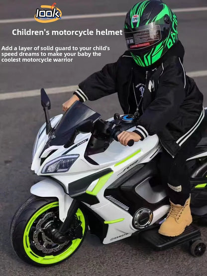 New Cute Children Helmet Safety Kid Full Face For 4 Season Outdoor Sports Riding Adjustable Head Bicycle Motorcycle Kids helmet