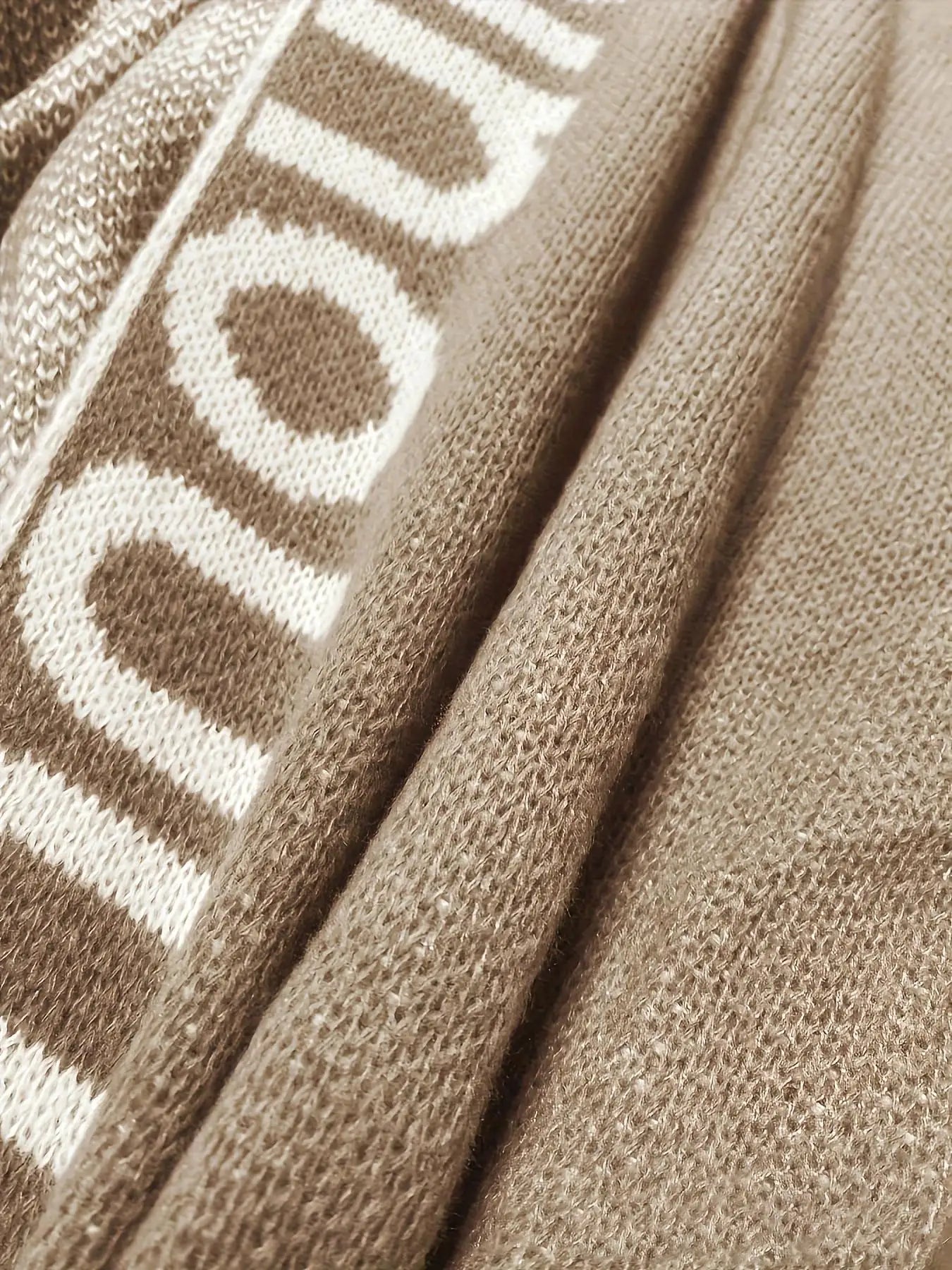 Cardigan Women Winter Printed Knitted Sweater Mid-length Pullover Hooded Cardigan Jacket Knitwears Oversized Sweater Knit Coat