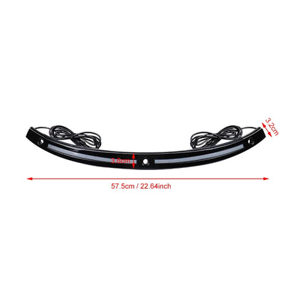 Motorcycle Windshield Trim Light LED Turn Signal Light DRL for Touring Street Glide Special 2014 - 2023 Tri Glide Ultra Classic