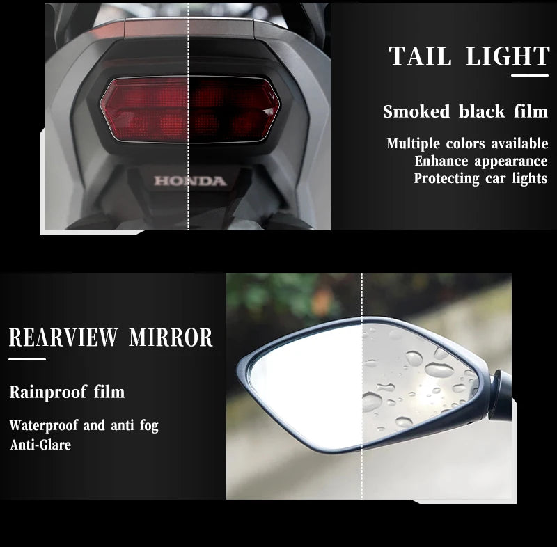 For BMW S1000RR-M S1000RR M s1000rr m 2023 Headlights Taillights Instrument Film Protection Film Modification Accessories
