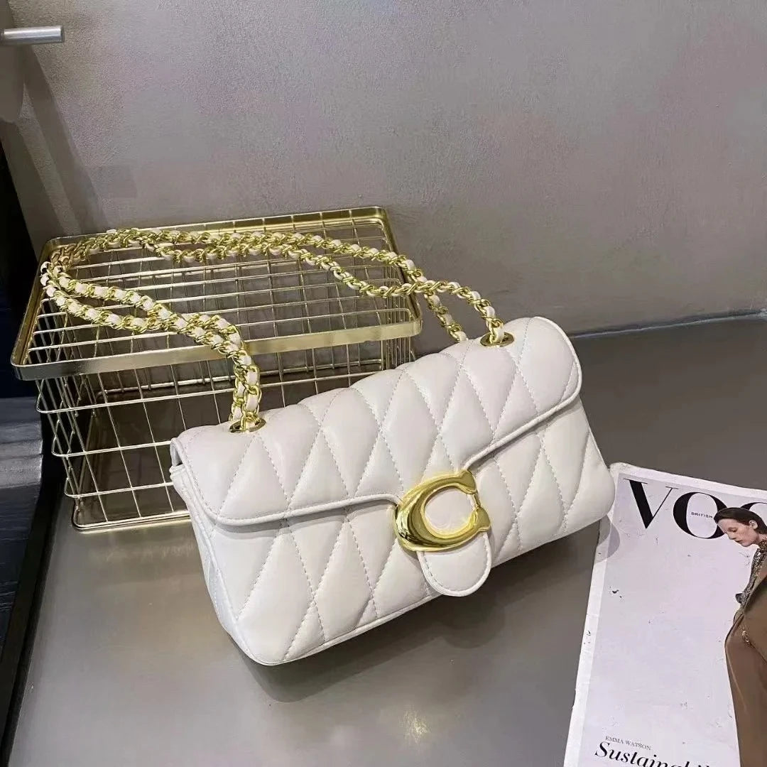 High end women's crossbody bag, high-quality leather wallet, retro design, adjustable and detachable shoulder strap, C bag