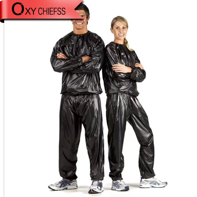 Heavy Duty Weight Loss Sweat Sauna Suit, Exercise Gym, Anti-Rip, Body Building, Fitness Clothes, Keep Slimming, Workout