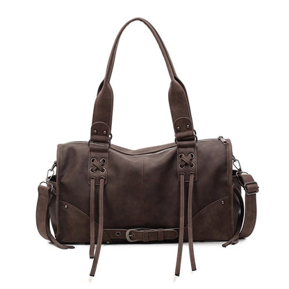 Nylon Women's Commuter Tote Bag Minimalist Large-capacity Tote Bag Ladies Multi-layer Waterproof Computer Shoulder Nylon Handbag