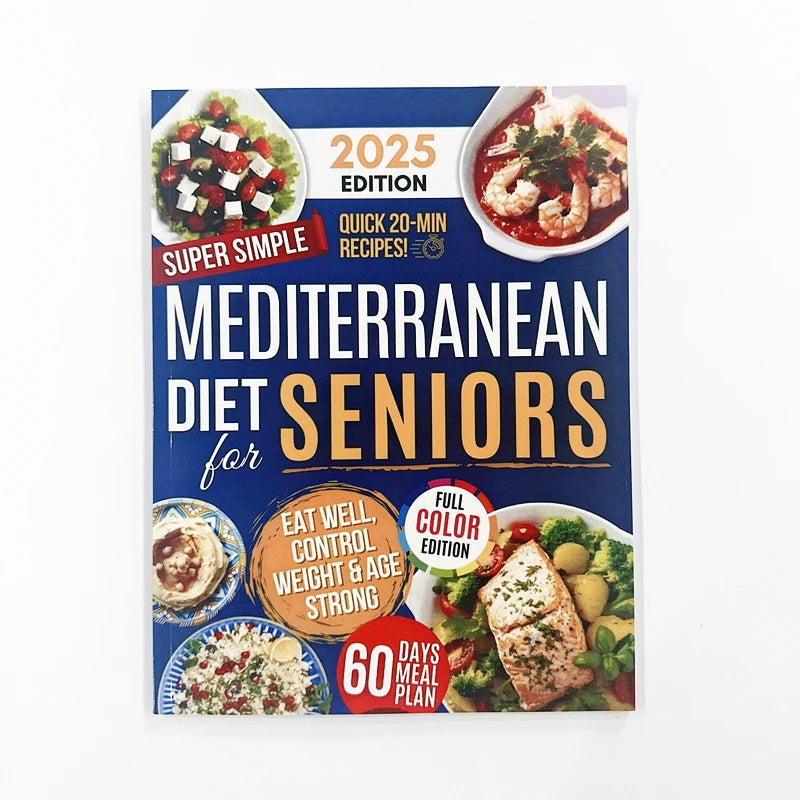Bestsellers in 2026 Super Simple Mediterranean Diet Cookbook for Seniors: Eat Healthy, Support Longevity & Control Weight