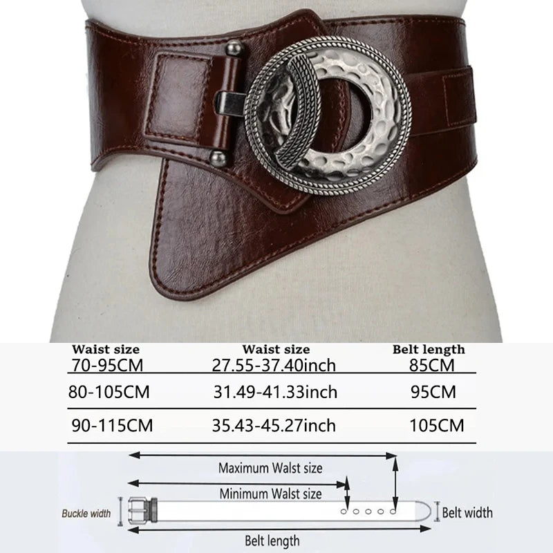 Hot Fashion Women Wide Waist Elastic Stretch Belt women's girdlestrap belts for women cinturon mujer cummerbund strap LB029