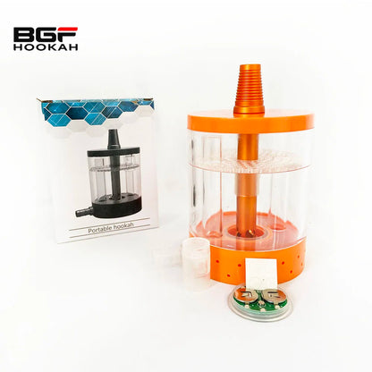 16CM Colorful Travel Portable Chicha Cup Shisha Narguil Set Hookah Cup With Led Light