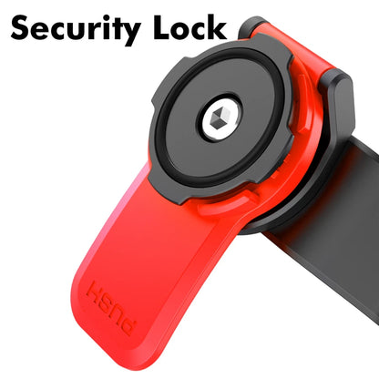 Motorcycle Phone Holder Shock Absorber Bike Phone Bracket Vibration Damper Self Lock Anti-shake Bicycle Handlebar Stem Holder