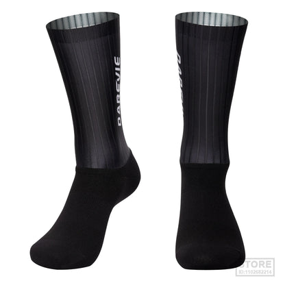 Pro DAREVIE Cycling Socks Aero Sock High Speed Sports For Men Anti-slip Breathable Athletic Moisture Control