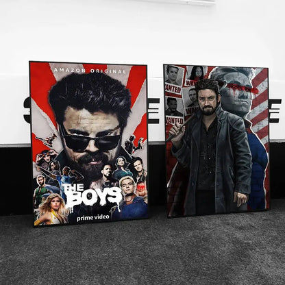 The Boys Poster Print A5 A4 A3 A2 Wall Art Decor For Room Office Gift For Fans