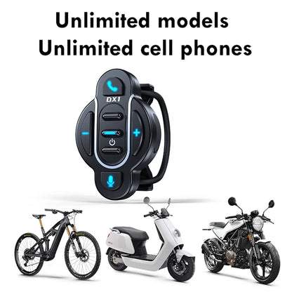 New Smart Wireless Remote Control Bluetooth 5.4 Media Controller Waterproof for Helmet Earphone Motorcycle Bike Handlebar
