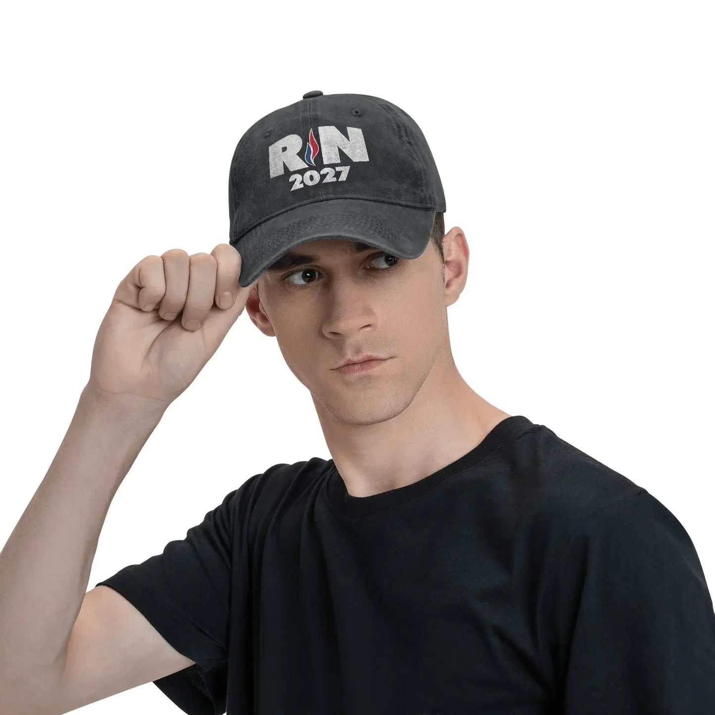 Summer RN 2027 National Gathering Baseball Cap Sun National Rassemblement Sunscreen Washed Trucker Hat Unisex Baseball Caps
