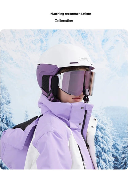 PROPRO Light Ski Helmet With Safety professional Ski Snowboard   motorcycle Integrally-Molded Skiing Snow Husband Men Women