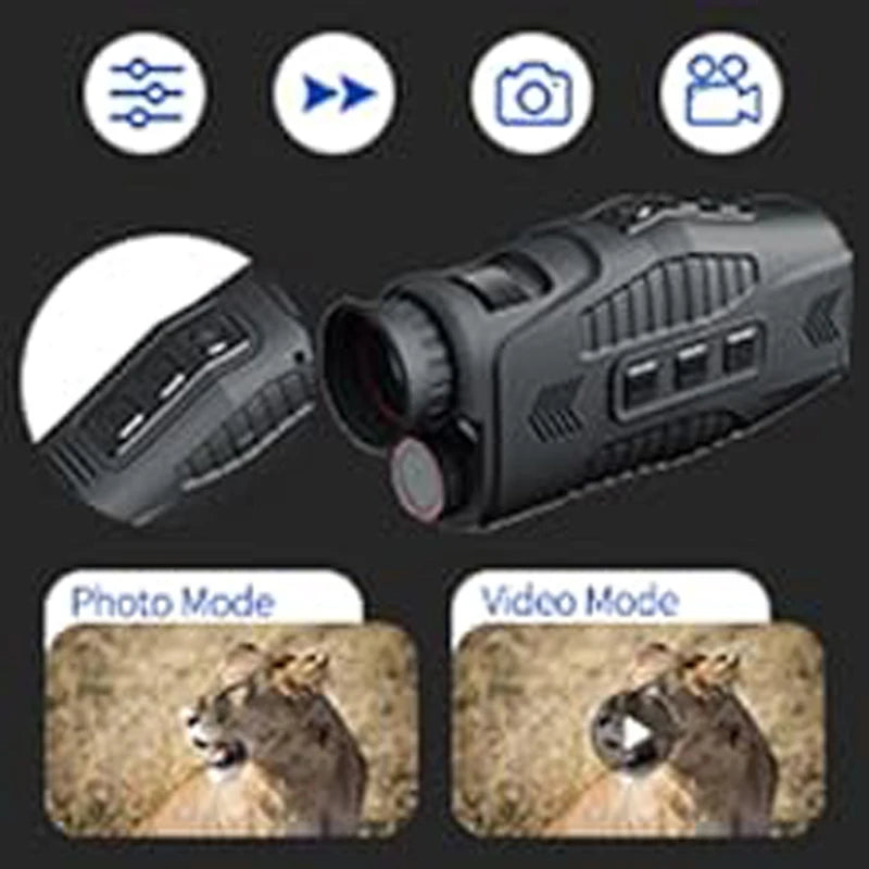 Night Vision Goggles,1080p Digital Night Vision Monocular,Infrared Monoculars Save Photos/Videos,Thermal Imaging Telescopes